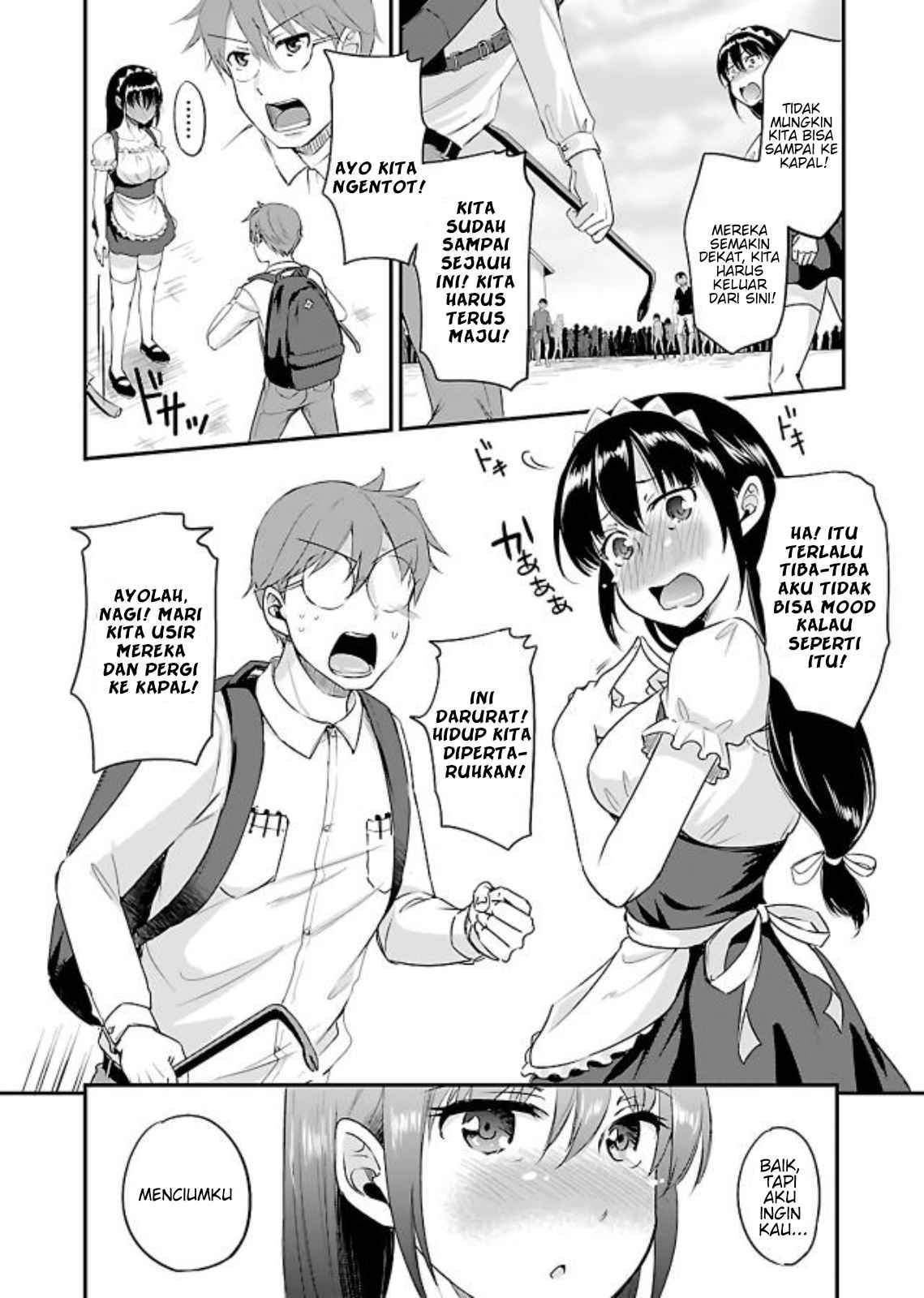 zombie-darake-no-kono-sekai-de-wa-sex-shinai-to-ikinokorenai - Chapter: 6