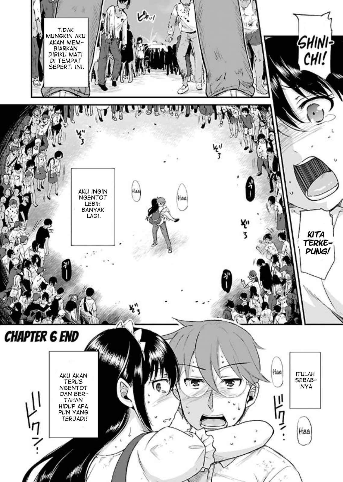 zombie-darake-no-kono-sekai-de-wa-sex-shinai-to-ikinokorenai - Chapter: 6