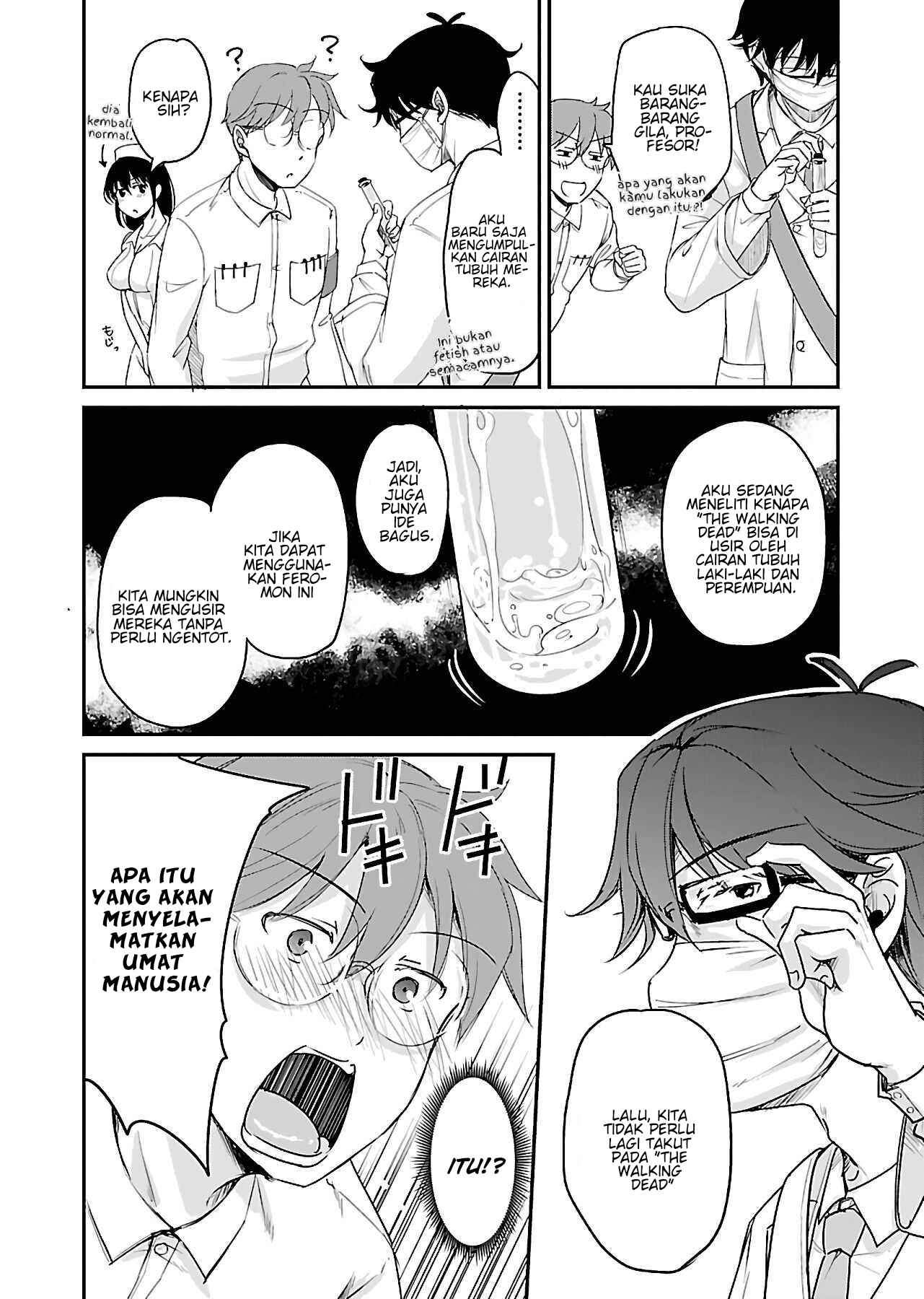 zombie-darake-no-kono-sekai-de-wa-sex-shinai-to-ikinokorenai - Chapter: 7