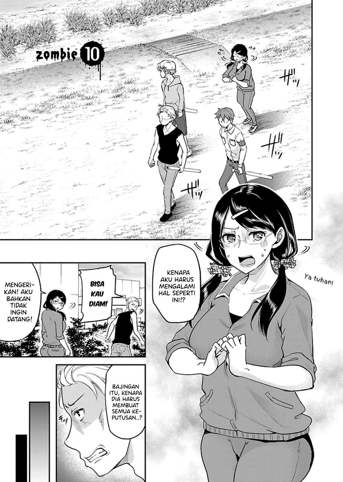 zombie-darake-no-kono-sekai-de-wa-sex-shinai-to-ikinokorenai - Chapter: 10