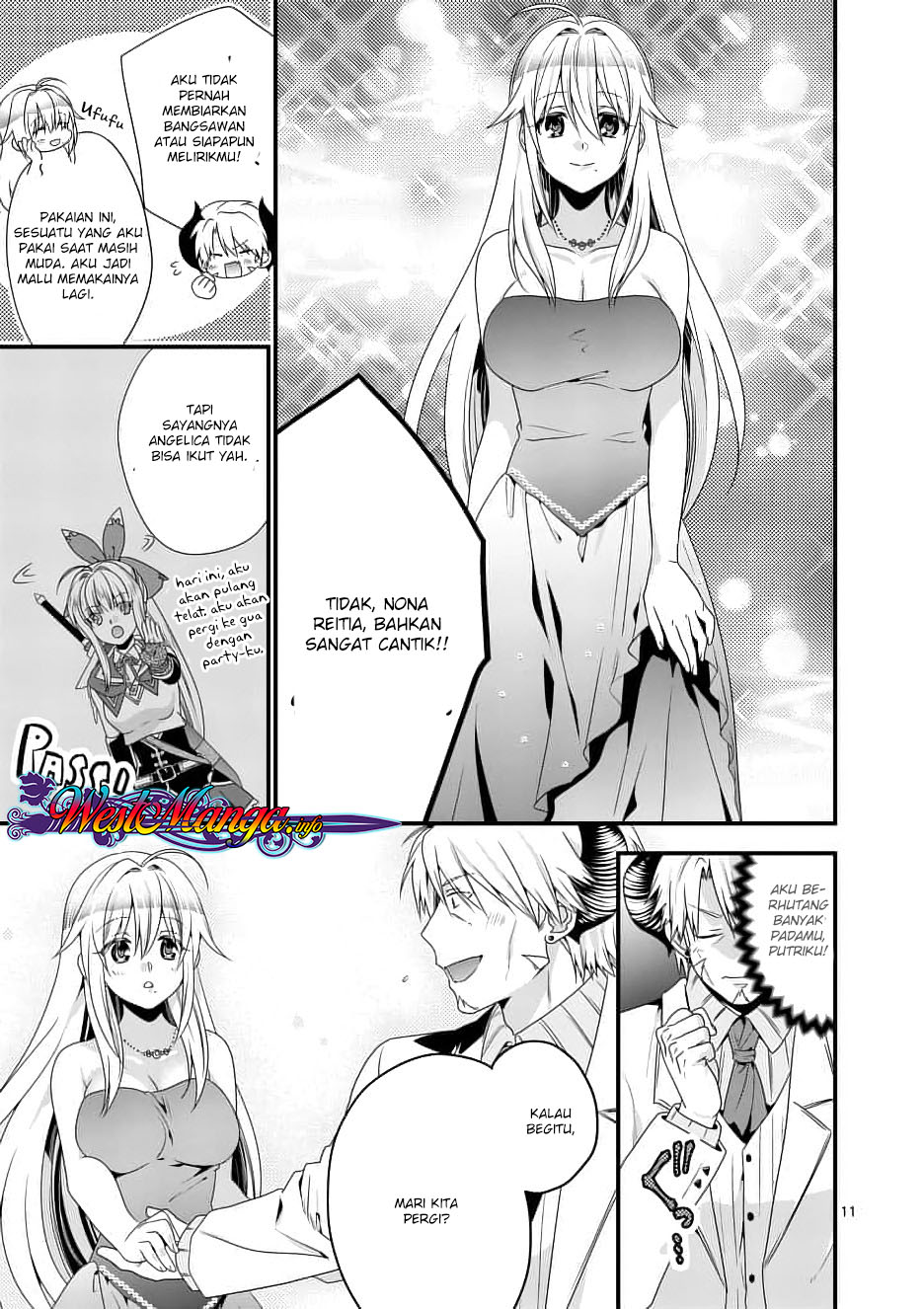 maou-desu-onna-yuusha-no-hahaoya-to-saikon-shita-no-de-onna-yuusha-ga-giri-no-musume-ni-narimashita - Chapter: 13