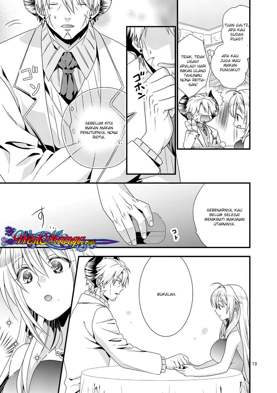 maou-desu-onna-yuusha-no-hahaoya-to-saikon-shita-no-de-onna-yuusha-ga-giri-no-musume-ni-narimashita - Chapter: 13