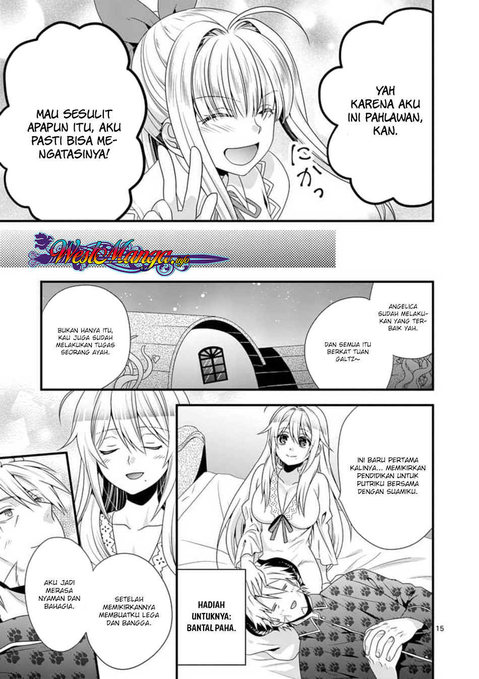 maou-desu-onna-yuusha-no-hahaoya-to-saikon-shita-no-de-onna-yuusha-ga-giri-no-musume-ni-narimashita - Chapter: 14