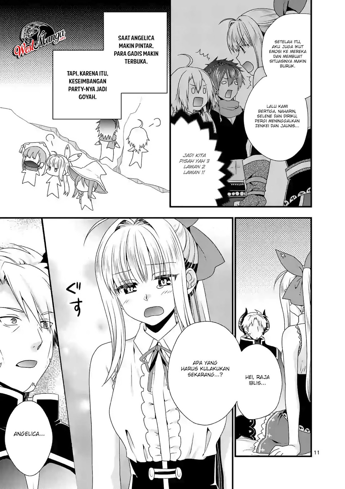 maou-desu-onna-yuusha-no-hahaoya-to-saikon-shita-no-de-onna-yuusha-ga-giri-no-musume-ni-narimashita - Chapter: 21