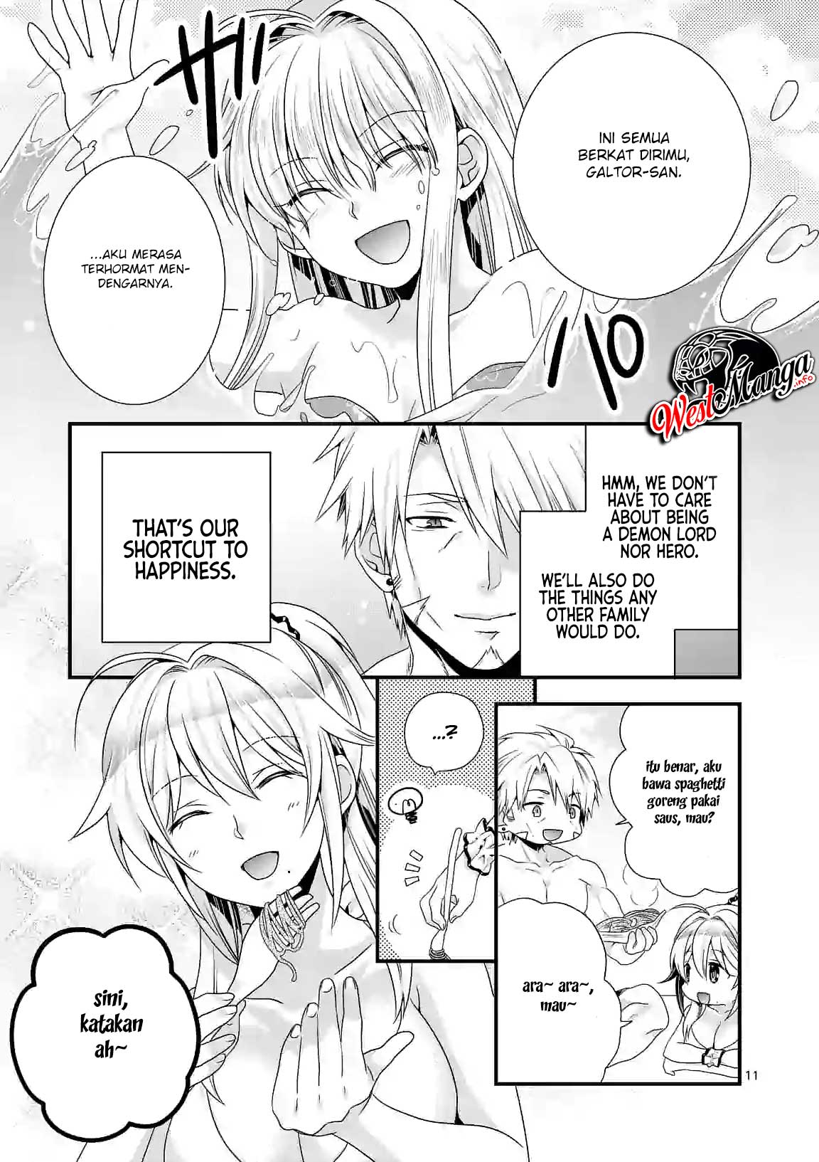 maou-desu-onna-yuusha-no-hahaoya-to-saikon-shita-no-de-onna-yuusha-ga-giri-no-musume-ni-narimashita - Chapter: 23