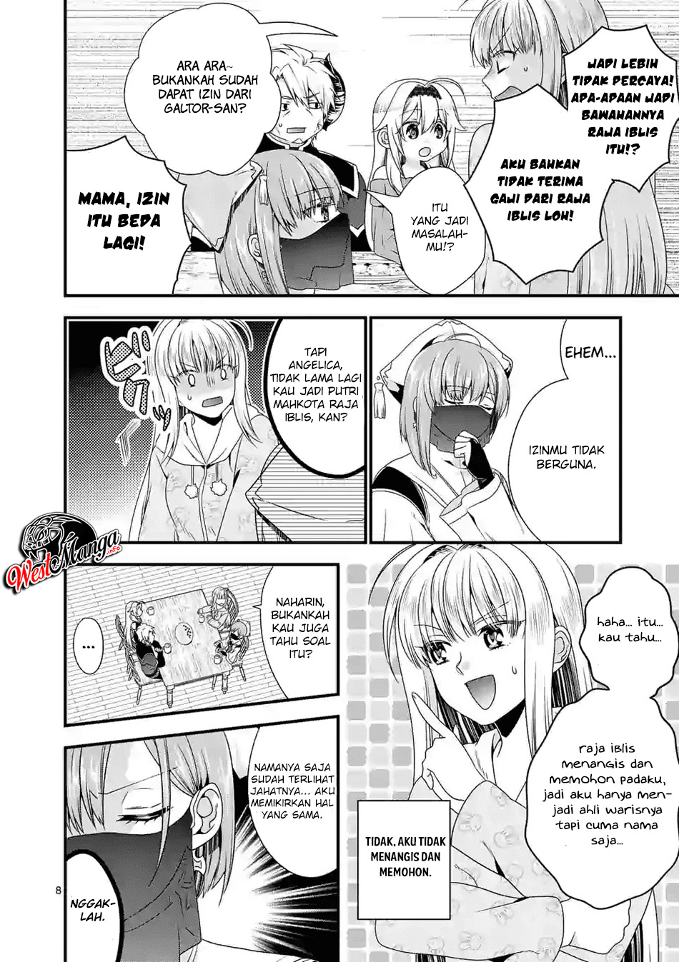 maou-desu-onna-yuusha-no-hahaoya-to-saikon-shita-no-de-onna-yuusha-ga-giri-no-musume-ni-narimashita - Chapter: 32