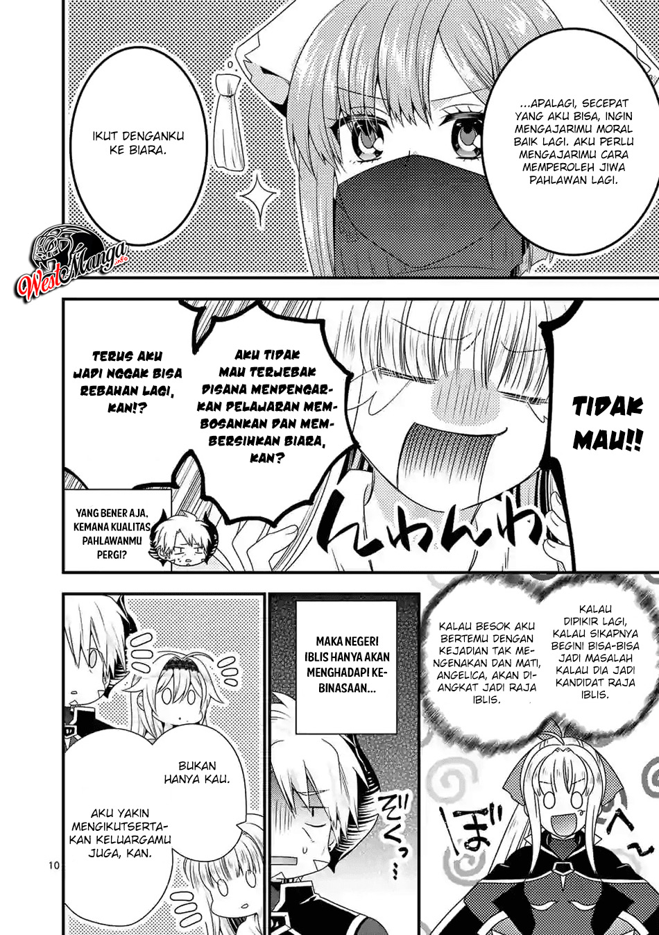 maou-desu-onna-yuusha-no-hahaoya-to-saikon-shita-no-de-onna-yuusha-ga-giri-no-musume-ni-narimashita - Chapter: 32