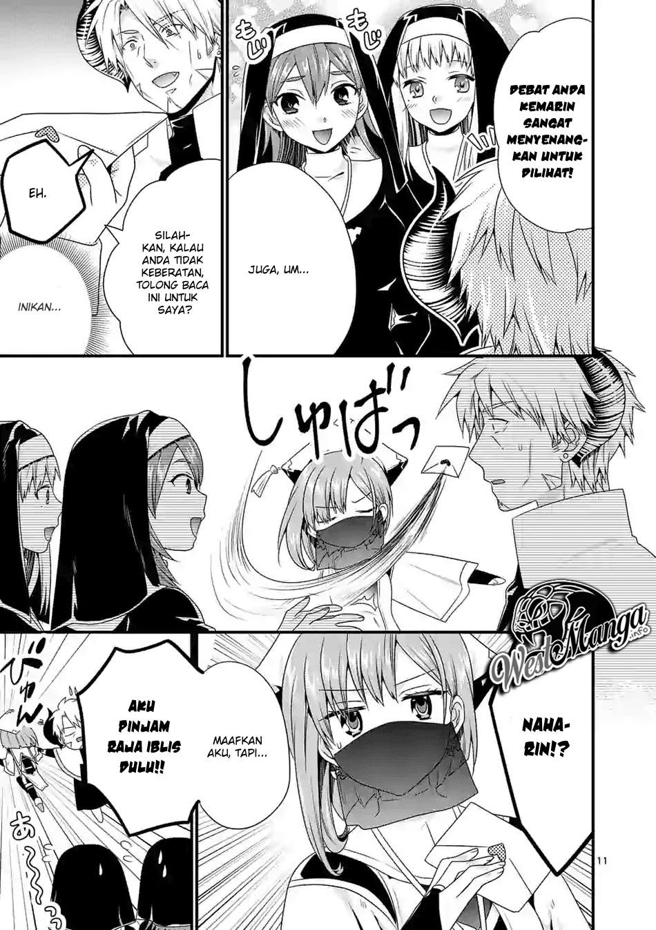 maou-desu-onna-yuusha-no-hahaoya-to-saikon-shita-no-de-onna-yuusha-ga-giri-no-musume-ni-narimashita - Chapter: 33