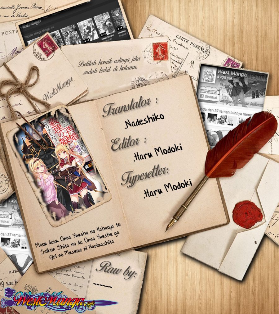 maou-desu-onna-yuusha-no-hahaoya-to-saikon-shita-no-de-onna-yuusha-ga-giri-no-musume-ni-narimashita - Chapter: 34