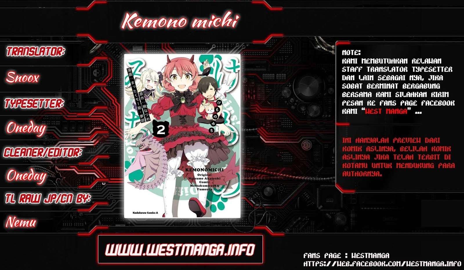 kemono-michi - Chapter: 1