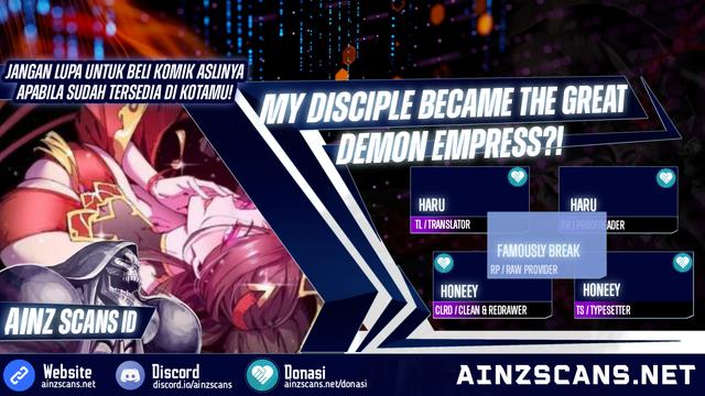 my-disciple-became-the-great-demon-empress - Chapter: 13