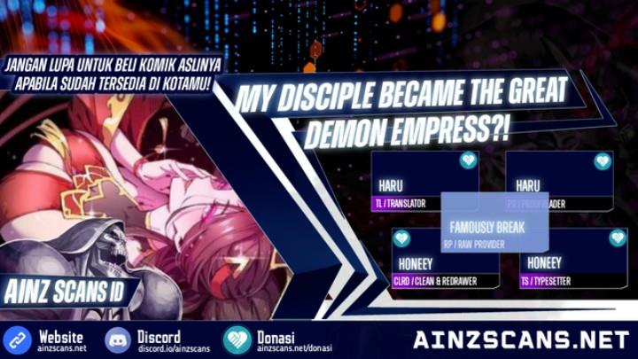 my-disciple-became-the-great-demon-empress - Chapter: 19