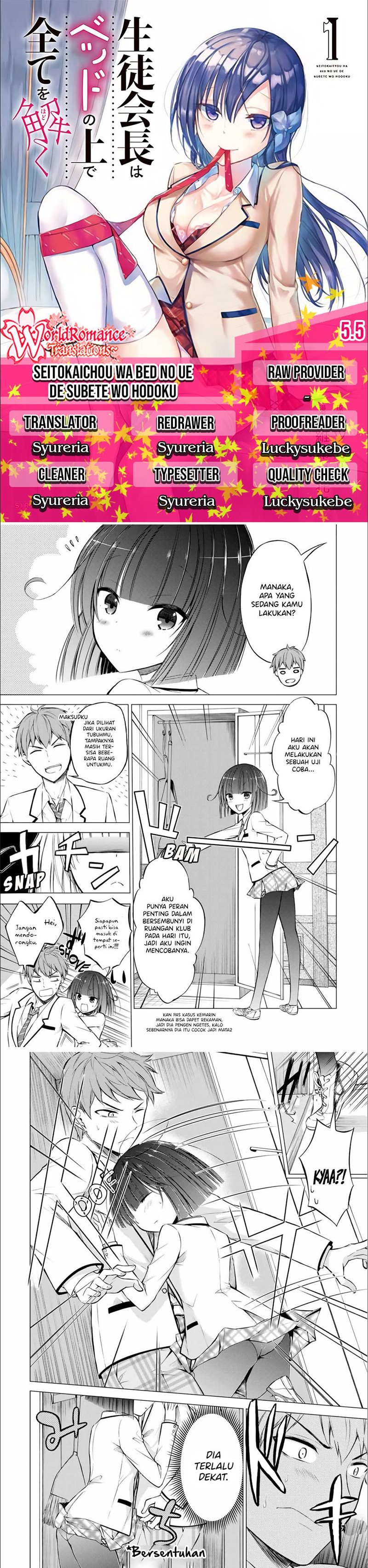 the-student-council-president-solves-everything-on-the-bed - Chapter: 5.5