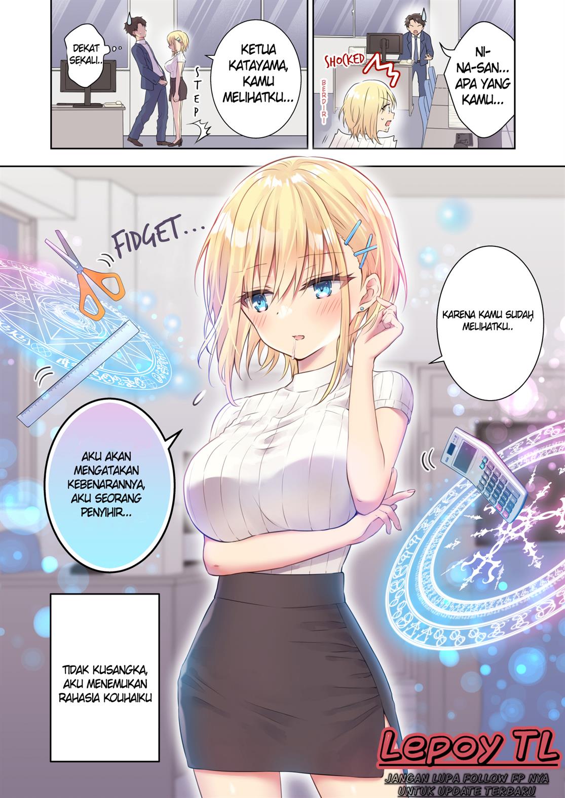 kaisha-no-kouhai-ga-mahoutsukai-datta - Chapter: 1-8