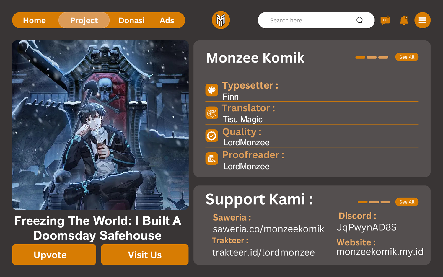 freezing-the-world-i-built-a-doomsday-safehouse - Chapter: 323