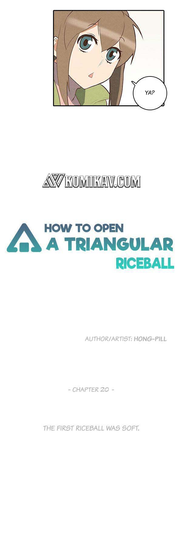 how-to-open-a-triangular-riceball - Chapter: 20