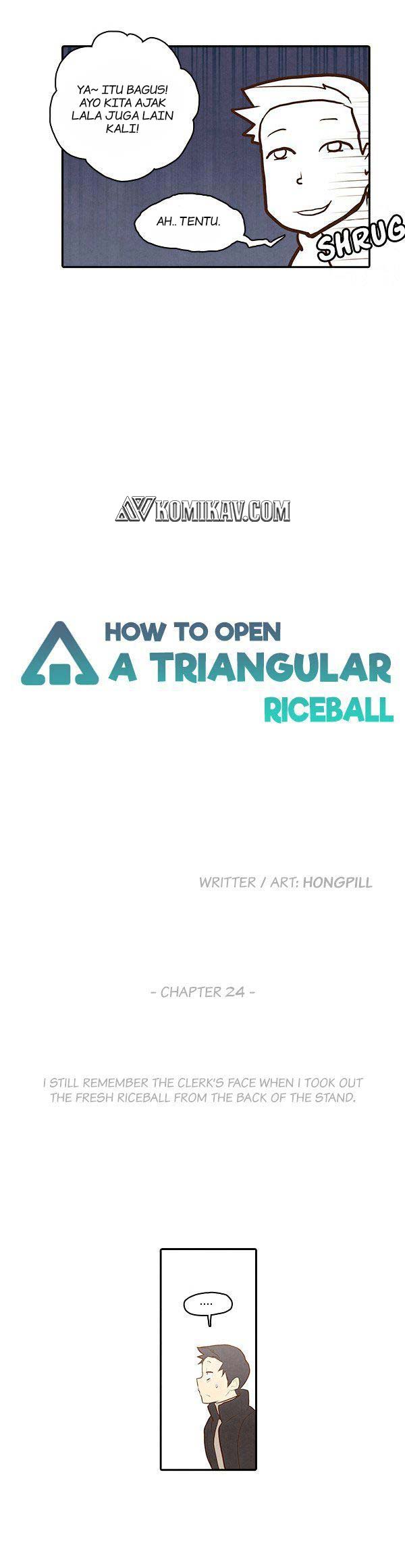 how-to-open-a-triangular-riceball - Chapter: 24