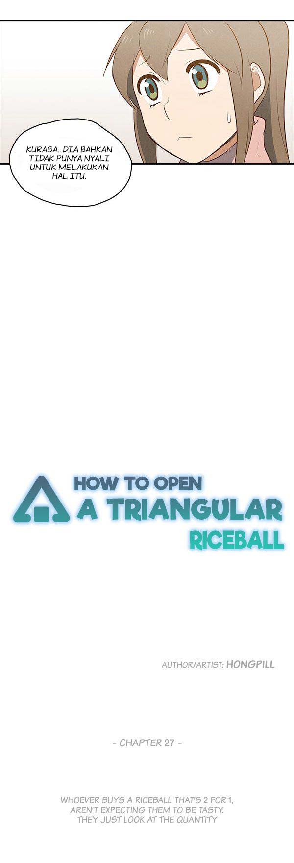 how-to-open-a-triangular-riceball - Chapter: 27