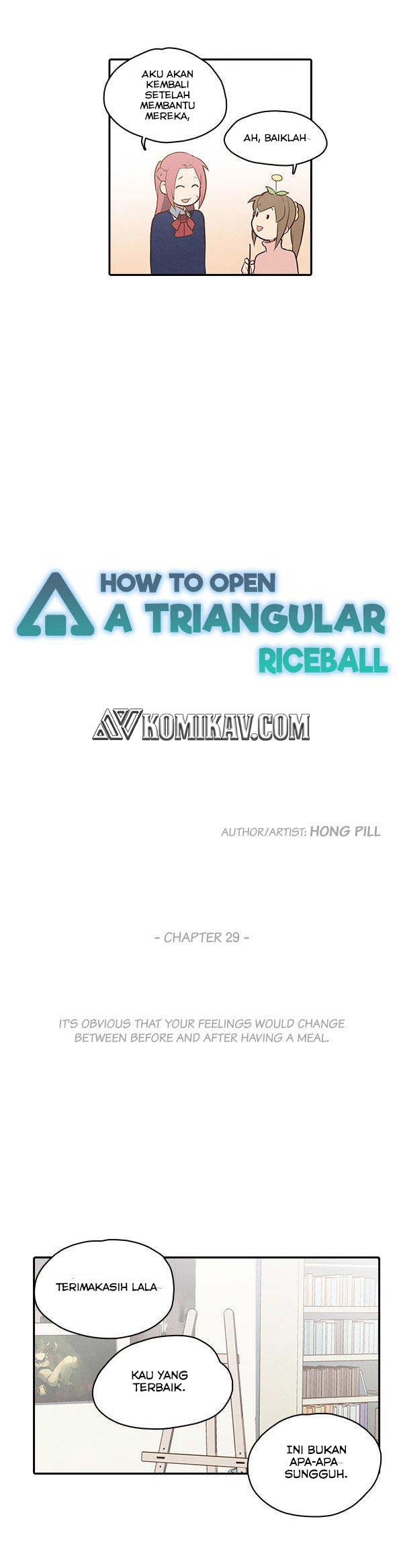 how-to-open-a-triangular-riceball - Chapter: 29