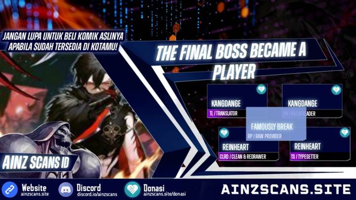 the-final-boss-became-a-player - Chapter: 1