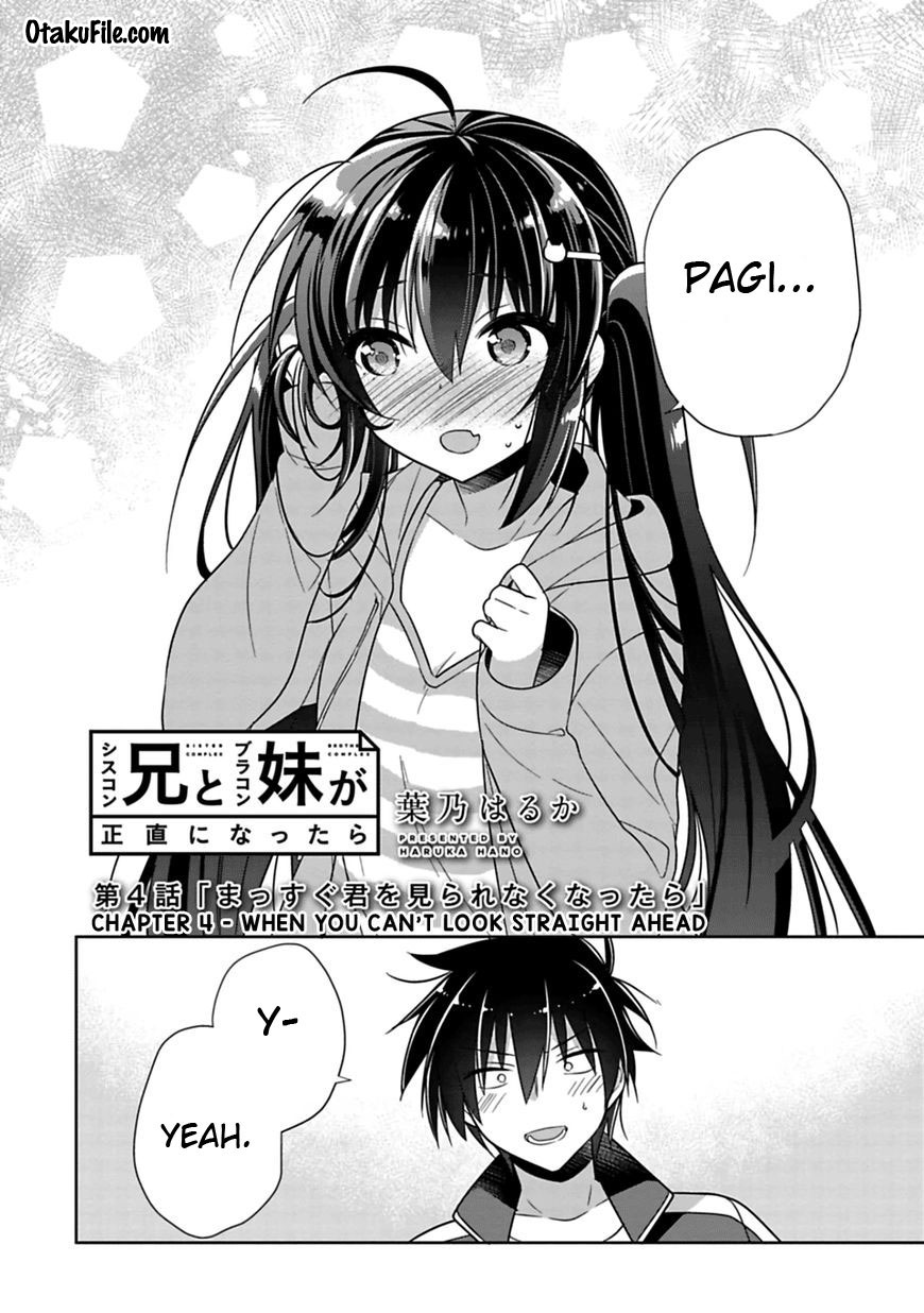 siscon-ani-to-brocon-imouto-ga-shoujiki-ni-nattara - Chapter: 4