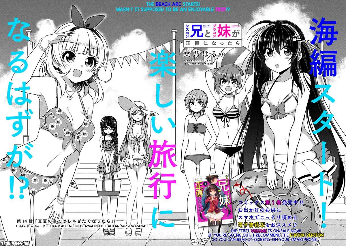 siscon-ani-to-brocon-imouto-ga-shoujiki-ni-nattara - Chapter: 14