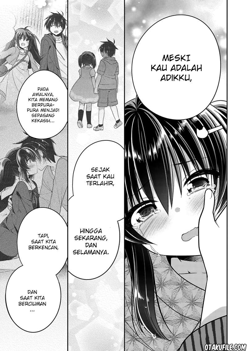 siscon-ani-to-brocon-imouto-ga-shoujiki-ni-nattara - Chapter: 15.5