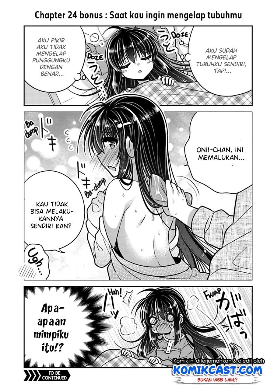 siscon-ani-to-brocon-imouto-ga-shoujiki-ni-nattara - Chapter: 24.1