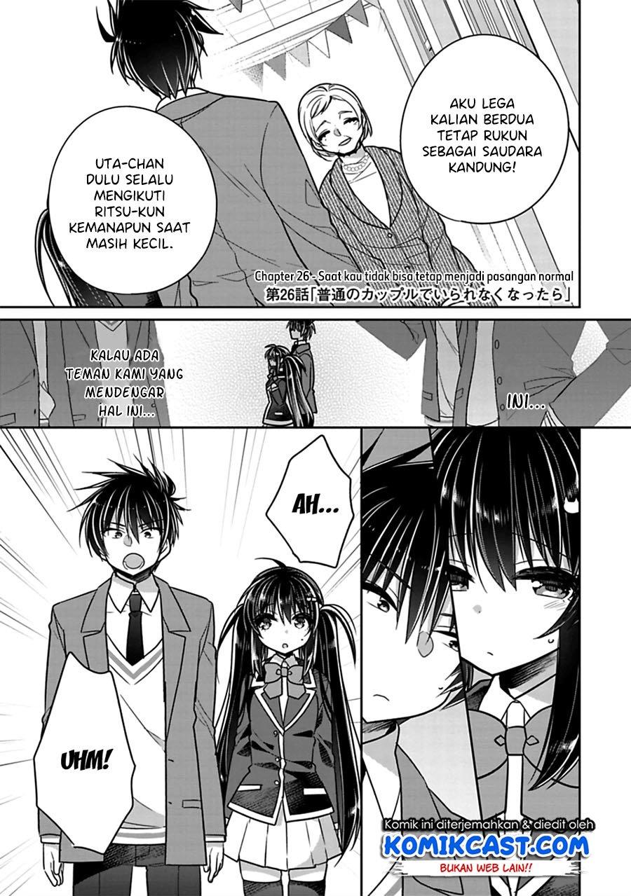 siscon-ani-to-brocon-imouto-ga-shoujiki-ni-nattara - Chapter: 26