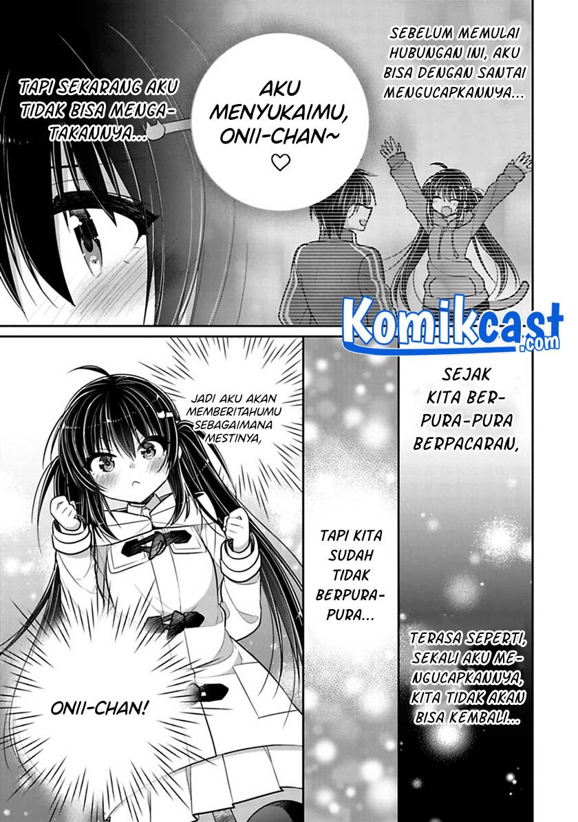 siscon-ani-to-brocon-imouto-ga-shoujiki-ni-nattara - Chapter: 39