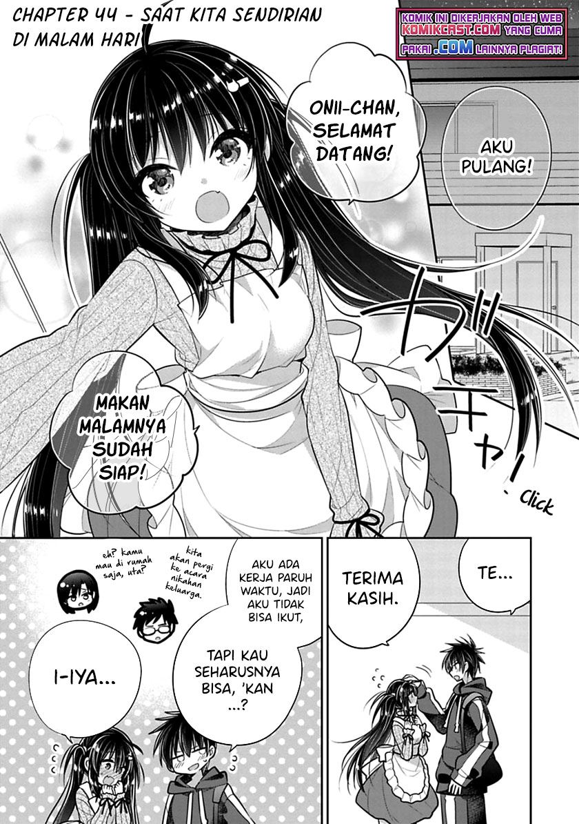 siscon-ani-to-brocon-imouto-ga-shoujiki-ni-nattara - Chapter: 44