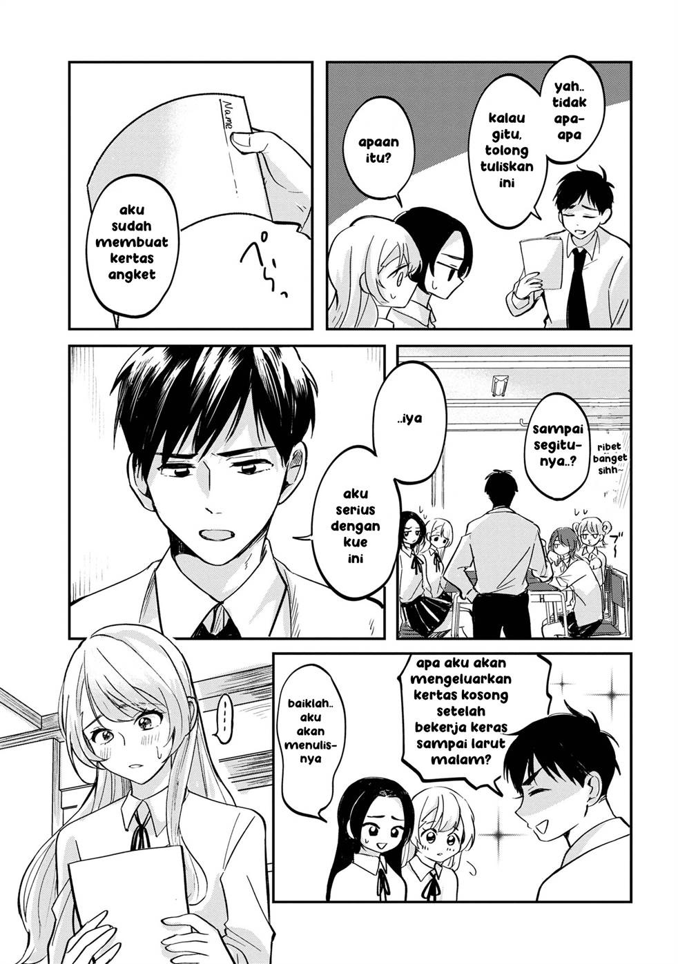 aisare-tenshi-na-classmate-ga-ore-ni-dake-itazura-ni-hohoemu - Chapter: 1