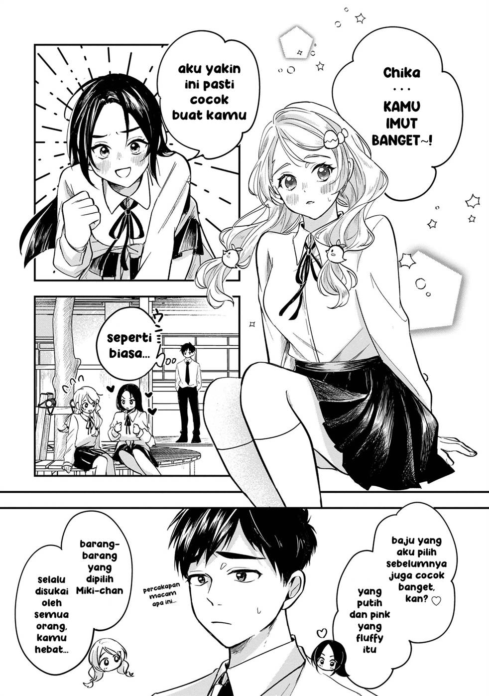 aisare-tenshi-na-classmate-ga-ore-ni-dake-itazura-ni-hohoemu - Chapter: 2