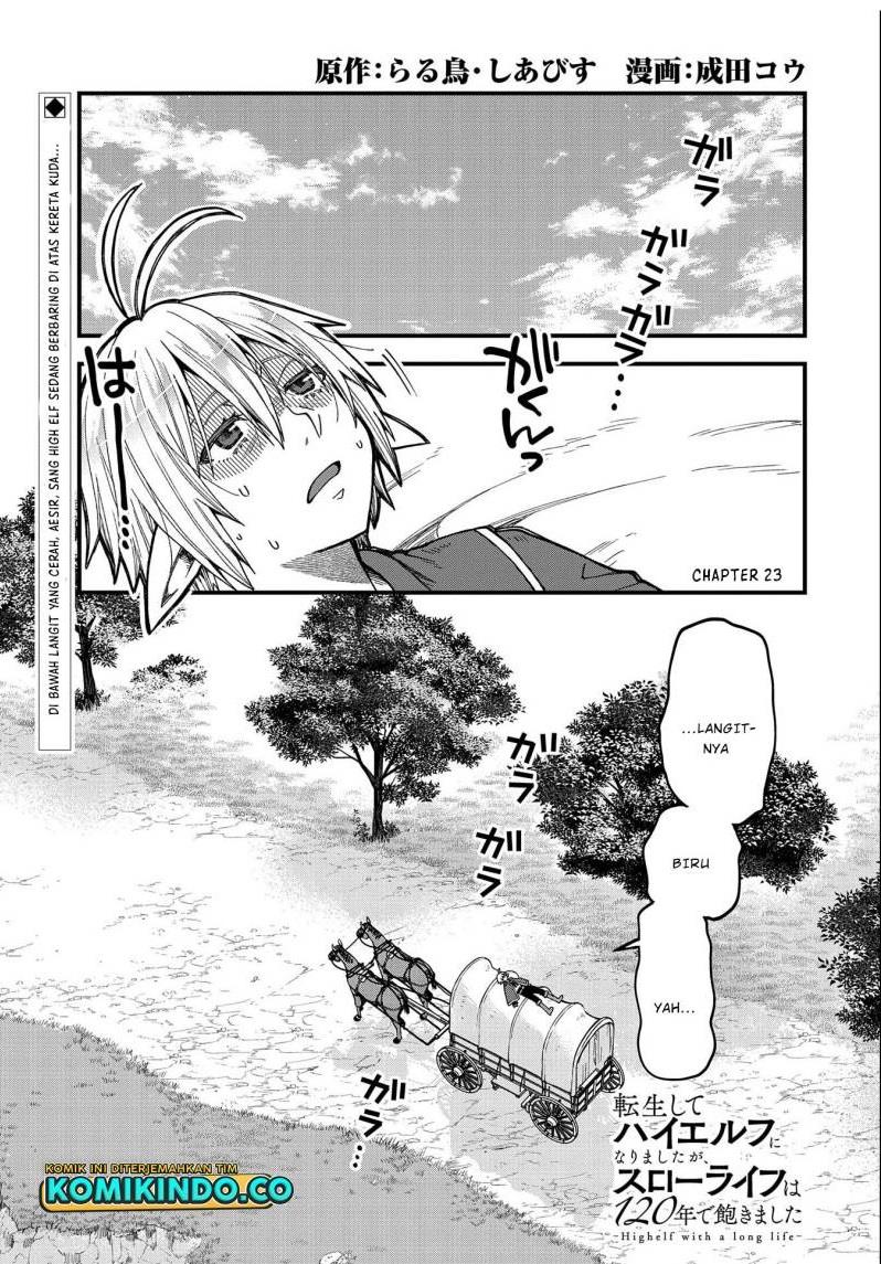 tensei-shite-high-elf-ni-narimashitaga-slow-life-wa-120-nen-de-akimashita - Chapter: 23