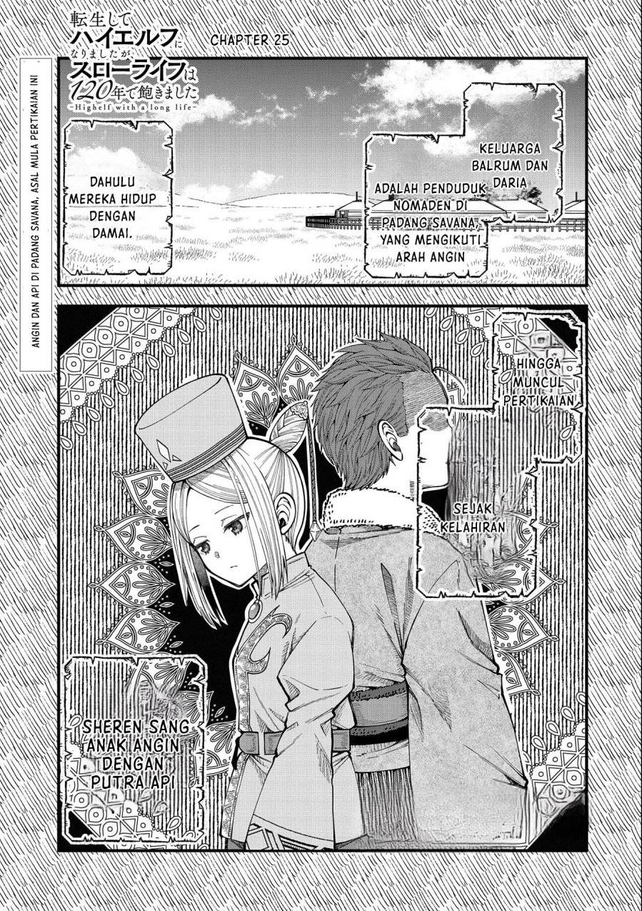 tensei-shite-high-elf-ni-narimashitaga-slow-life-wa-120-nen-de-akimashita - Chapter: 25