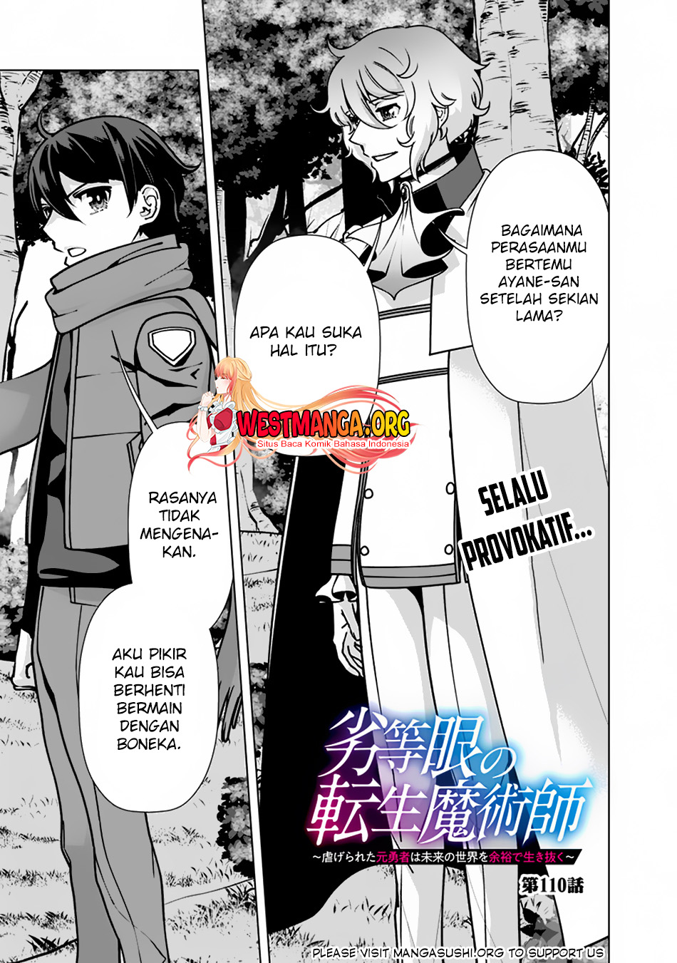 rettou-me-no-tensei-majutsushi-shiitage-rareta-moto-yuusha-wa-mirai-no-sekai-o-yoyuu-de-ikinuku - Chapter: 110