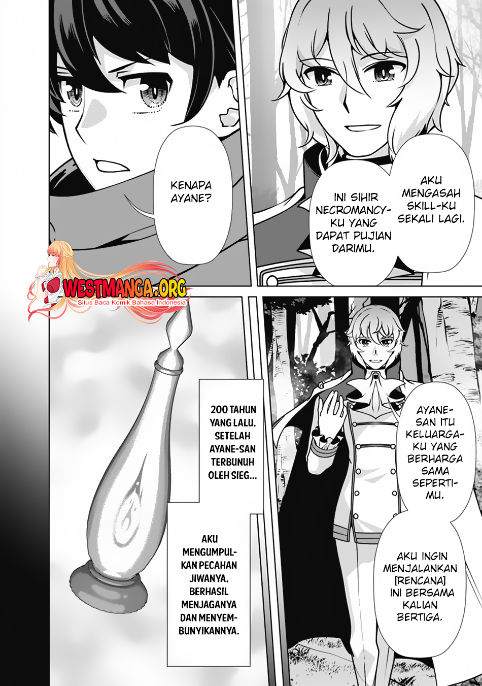 rettou-me-no-tensei-majutsushi-shiitage-rareta-moto-yuusha-wa-mirai-no-sekai-o-yoyuu-de-ikinuku - Chapter: 110