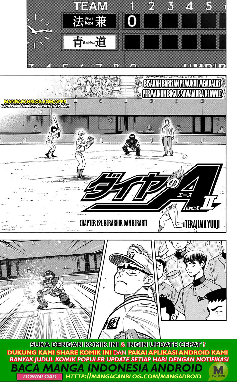 diamond-no-ace-act-2 - Chapter: 191