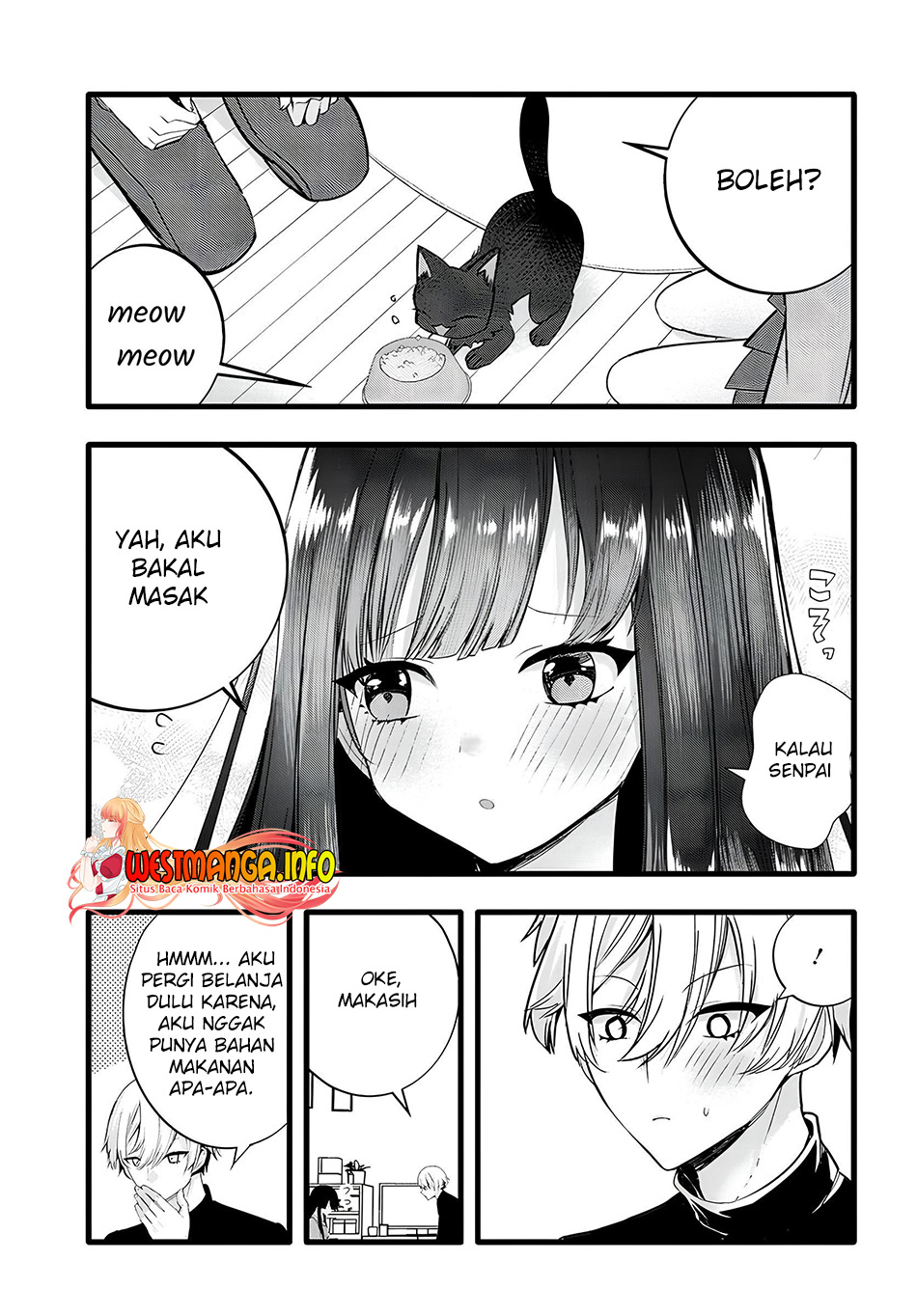 chiteki-de-cool-na-kouhai-bijo-ore-no-kai-neko-ni-naru - Chapter: 15