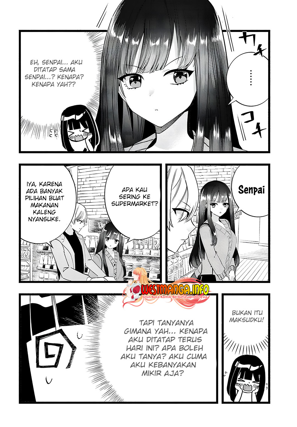 chiteki-de-cool-na-kouhai-bijo-ore-no-kai-neko-ni-naru - Chapter: 15