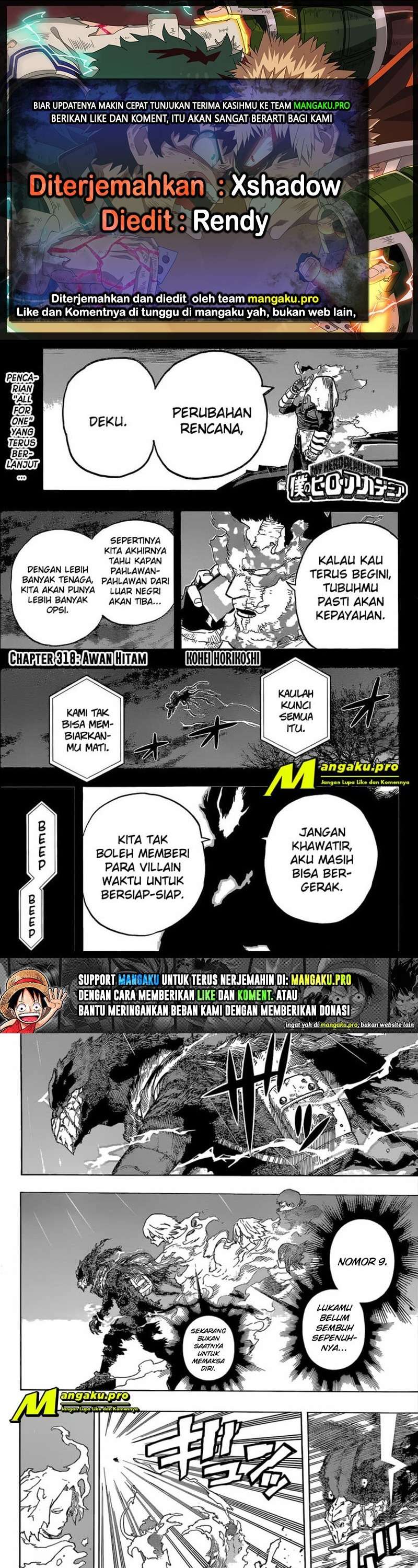 boku-no-hero-academia - Chapter: 318