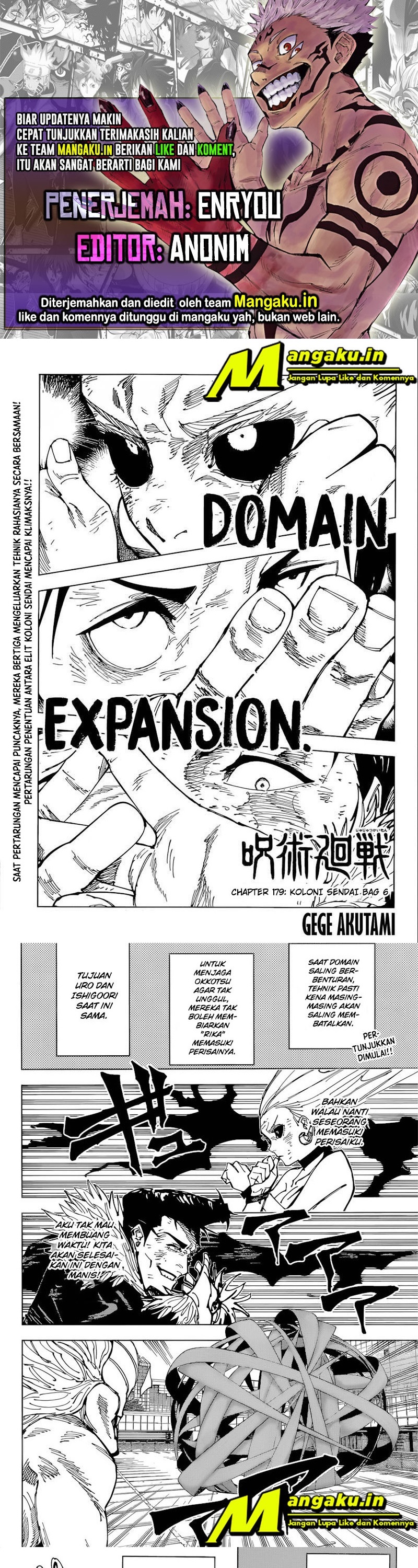 jujutsu-kaisen - Chapter: 179