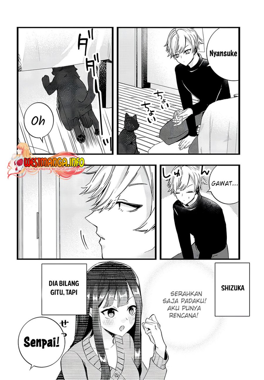 chiteki-de-cool-na-kouhai-bijo-ore-no-kai-neko-ni-naru - Chapter: 17