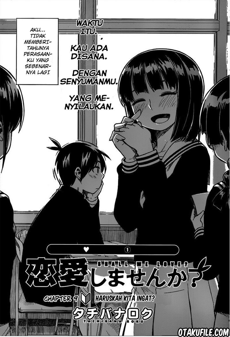 renai-shimasen-ka - Chapter: 09