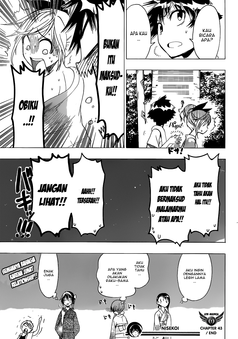 nisekoi - Chapter: 43