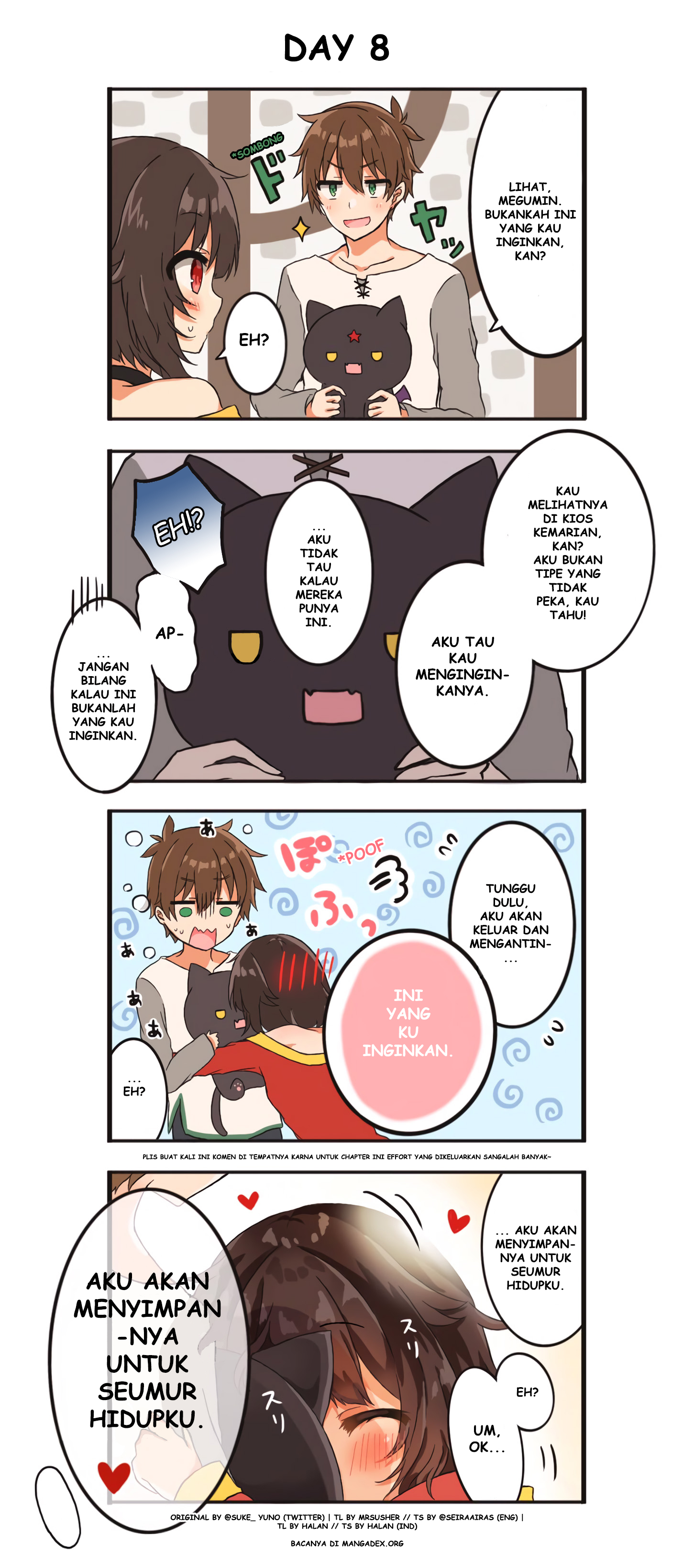 kono-subarashii-sekai-ni-shukufuku-wo-kazumegu-will-get-married-in-100-days - Chapter: 8