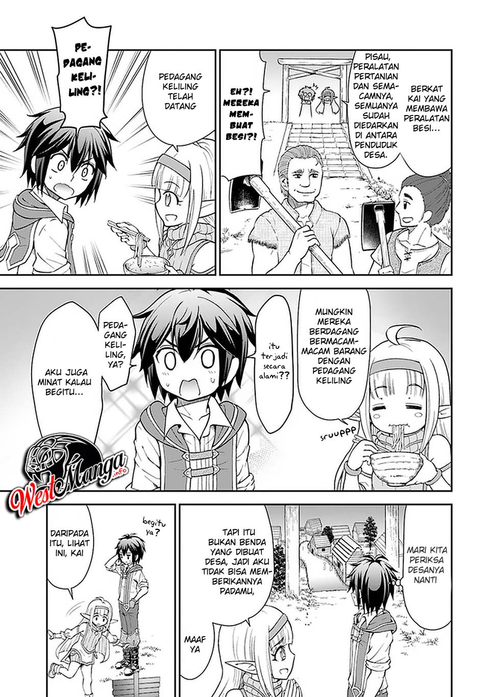 tenohira-kaitakumura-de-isekai-kenkouki-fueteku-yome-tachi-to-nonbiri-mujintou-raifu - Chapter: 22