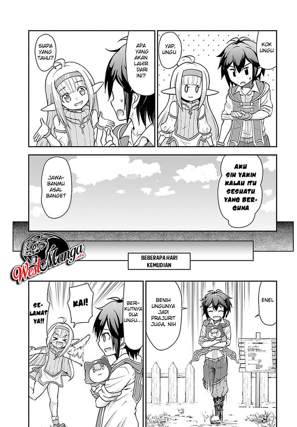 tenohira-kaitakumura-de-isekai-kenkouki-fueteku-yome-tachi-to-nonbiri-mujintou-raifu - Chapter: 22