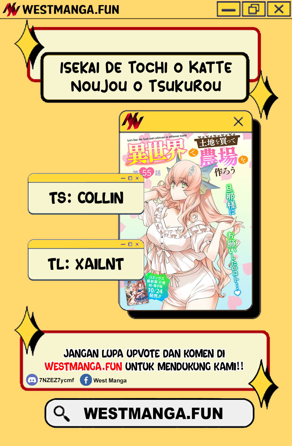 isekai-de-tochi-o-katte-noujou-o-tsukurou - Chapter: 55