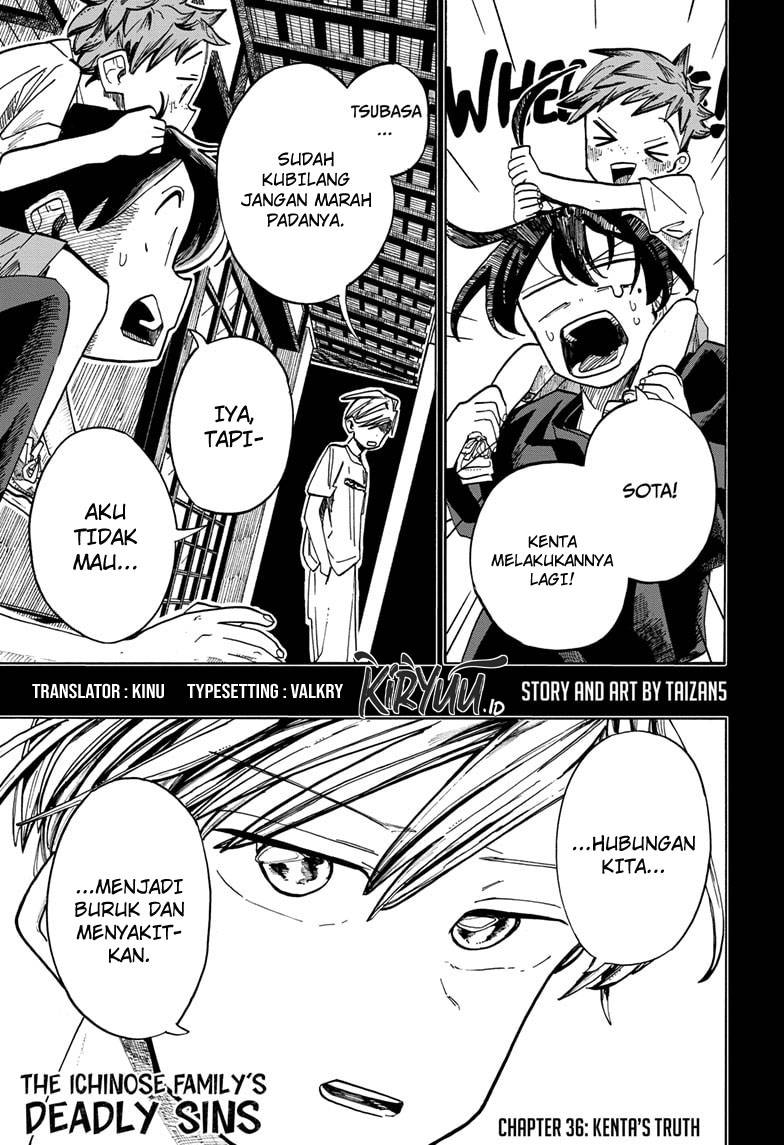 ichinose-ke-no-taizai - Chapter: 36